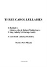 Three Carol Lullabies: Balulalow